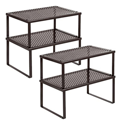 Songmics Organizador De Estantes De Gabinete, 0