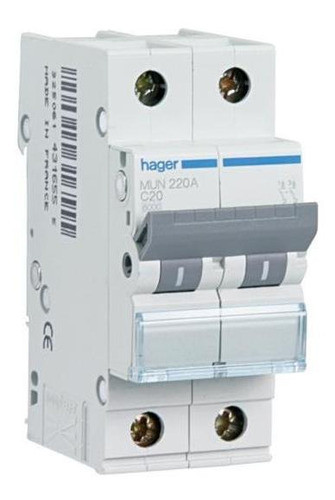 Llave Termica Aptis  My225 Ii 25a 6ka 220v Hager 0