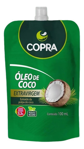Óleo De Coco Extra Virgem 100ml Copra 0