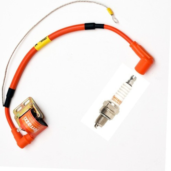 Kit Bobina Y Bujía Iridio Ferrazzi Para Corven Energy 110 0
