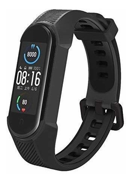 Malla De Silicona Para Reloj Xiaomi Mi Band 6 Band/mi Band 5 1 Malla De Silicona Para Reloj Xiaomi Mi Band 6 Band/mi Band 5 1