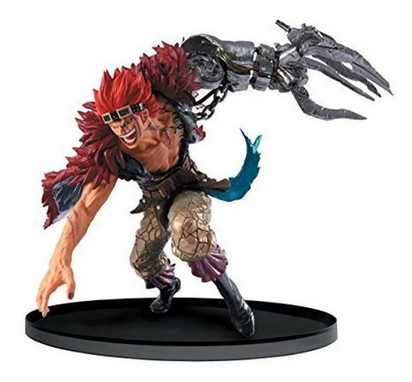 Banpresto Una Pieza 7.1 Eustass Capitan Figura Infantil, Gra 0 Banpresto Una Pieza 7.1 Eustass Capitan Figura Infantil, Gra 0