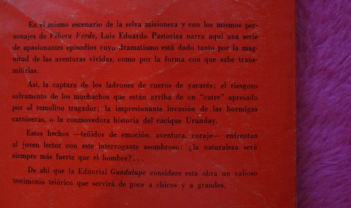 Urunday De Luis Eduardo Pastoriza Historias Del Alto Parana 1