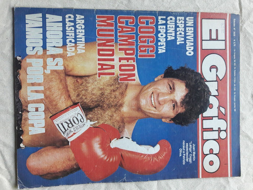 El Gráfico Nº 3535 Julio 1987 Coggi Campeón Mundial 1