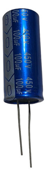 Capacitor Electrolitico 100uf X 450v 105º 0 Capacitor Electrolitico 100uf X 450v 105º 0