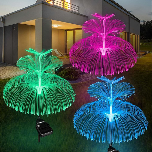 Callica Solar Garden Lights 3 Pack Nuevas Luces Solares Mejo 0