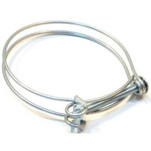 Abrazaderas Alambre Galvanizadas 55-60mm (20 Un) 0