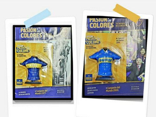 Pasión Por Los Colores 12 Camisetas De Boca Colección Comple 1
