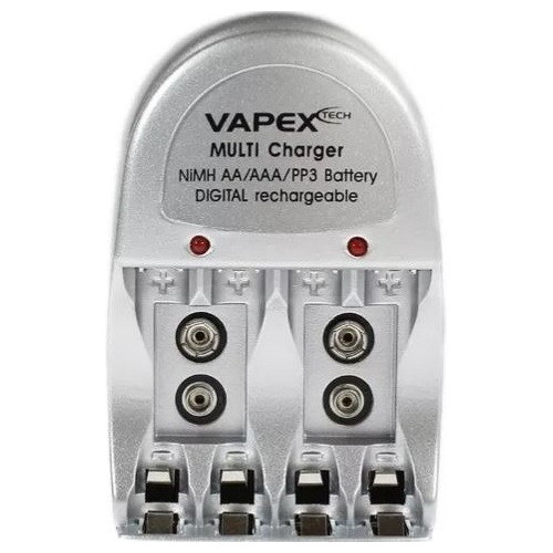 Batería Vapex 9v 200 Mah V005 + Cargador Bateria Recargable 1
