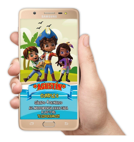 Invitaciones Digitales Personalizadas Santiago De Los Mares 0