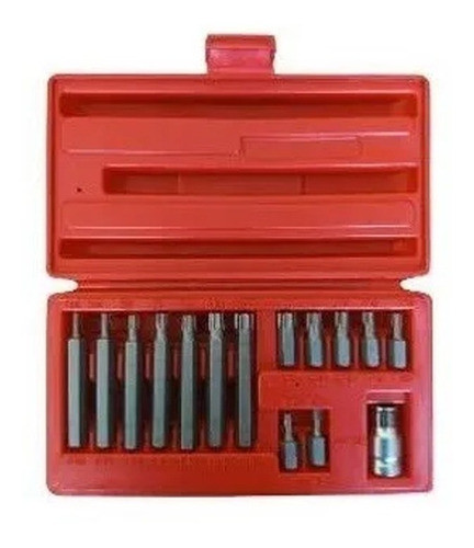 Juego Kit Puntas Torx 15pz En Caja Plastica 0
