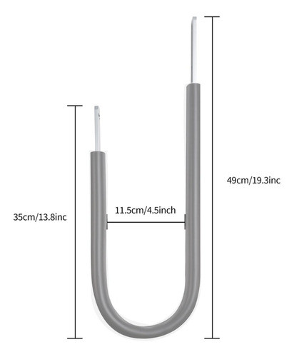 Soporte Para Tablas De Surf Sup Pared  Aluminio C/forma  U 1