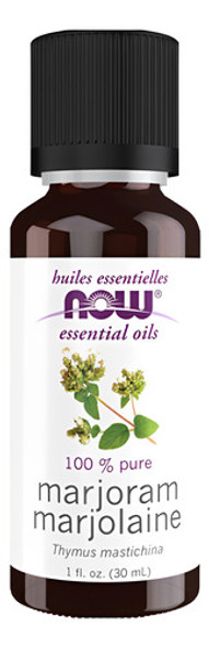 Óleo De Manjerona Now Foods Marjoram 30ml Importado 0