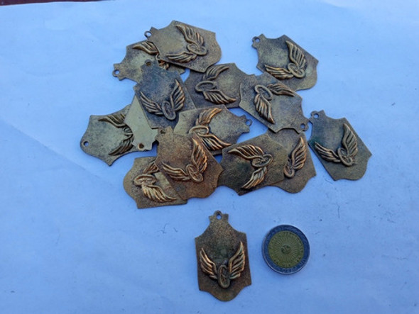 16 Medallas Rueda Alada De La Fuerza Hechas En Bronce 0 16 Medallas Rueda Alada De La Fuerza Hechas En Bronce 0