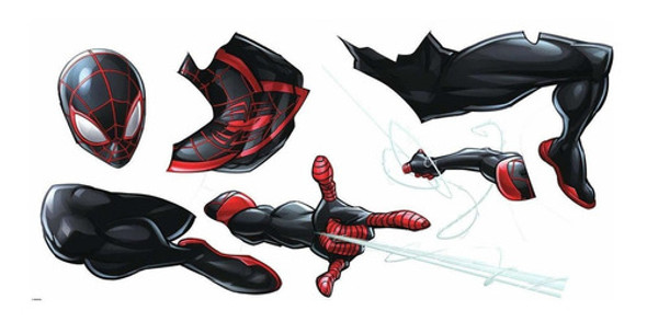 Vinilo Decorativo Pared [7h83kj8k] Spiderman Gigante 1