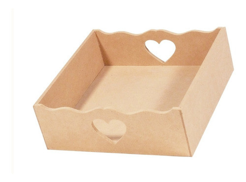 Bandejas Fibrofacil Desayuno 21x21 - Panera Corazon - Promo 0