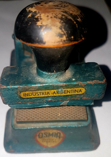 Antiguo Asegurador Cheques Documentos Osmia Ind Arg 0