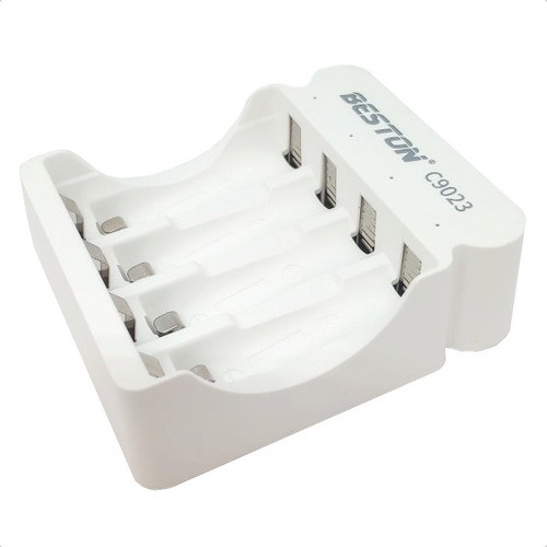 Cargador De Pilas Aaa Y Aa Recargables Usb Tipo C Micro Usb 0