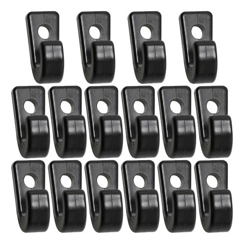 Jjhxsm 16pcs J Shape Down Ganchos Nylon J-hooks Lashing Gan. 0