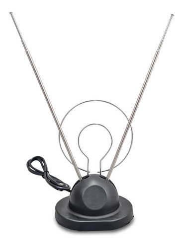 Antena Interna Tv Sintonizador Con Base Vhf / Uhf 60cms 0