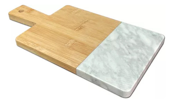 Tabla Para Picar De Madera Y Mármol 30cm 0
