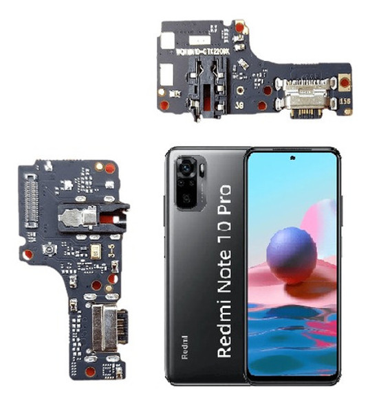 Placa De Carga Pin P/ Xiaomi Redmi Note 10 / Note 10 Pro 4g 0