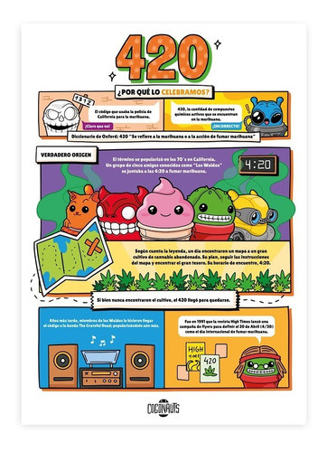 Poster 420 Coleccionable - Cogonauts 0