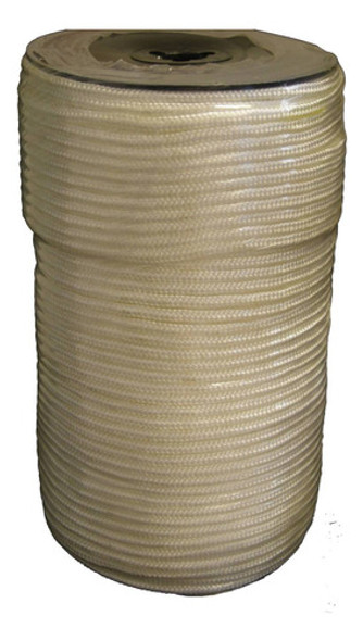 Soga De Nylon Trenzada 5 Mm X 100 Mts. Con Alma Nylon 100 % 0