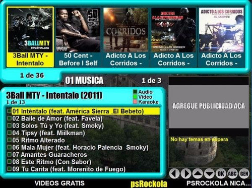 Pc Con 500gb Musica Videos Programa De Rockola 0