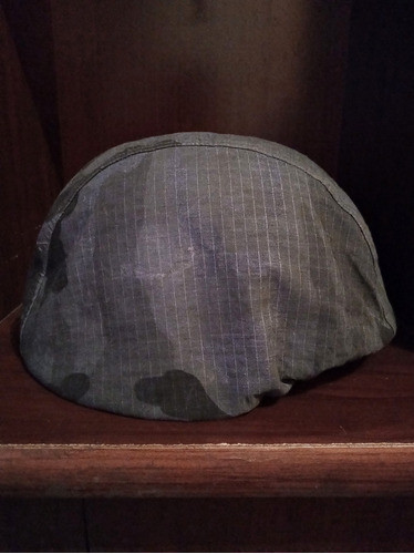 Funda Táctica Para Casco Cammo Gris Y Negro 0