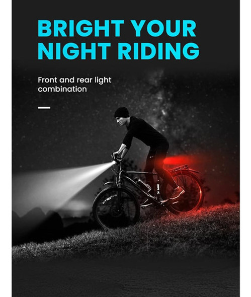 Luces De Bicicleta Magicycle Para Conducción Nocturna Recarg 1