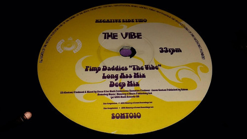Pimp Daddies The Vibe (long Ass Mix) Vinilo Maxi Uk 1995 1
