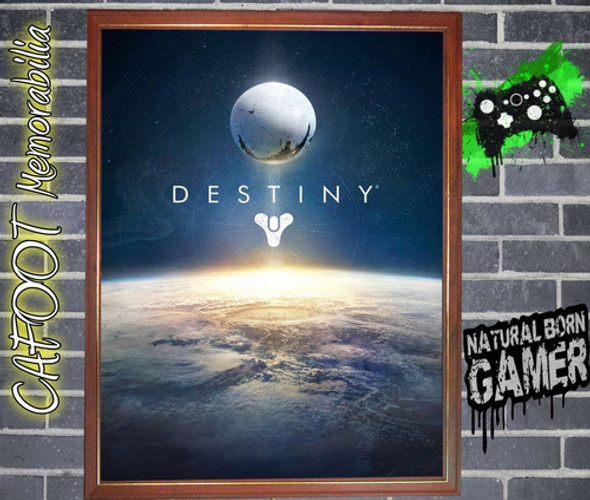 Destiny - Poster Enmarcado Vidriado Listo Para Colgar 1