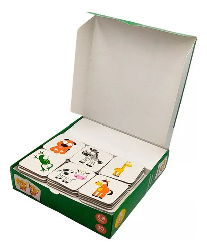 Juego De Memoria Animalitos Plan Z 30 Piezas 1