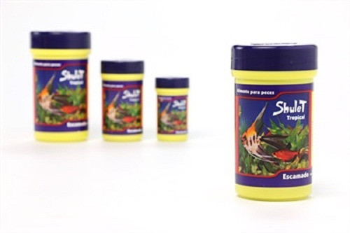 Alimento Shulet Tropical Escamas Peces Tropicales 150gr X 2u 0