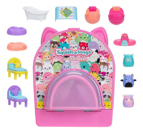 Paquete De Fiesta Portátil Con 3 Mini Squish De 25cm Y Acces 1