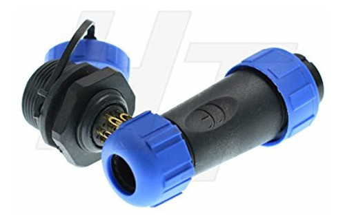 Hangton He17 9 Pin Exterior De Plastico Circular Led Pantal 1