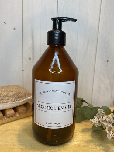 Dispenser De Vidrio Reutilizable X 500ml Con Etiqueta Deco! 1