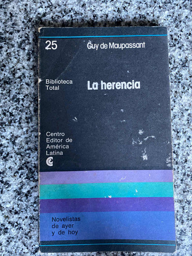 Libro La Herencia De Guy De Maupassant 0