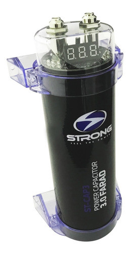 Capacitor Strong De 3.0 Faradios Car Audio 1
