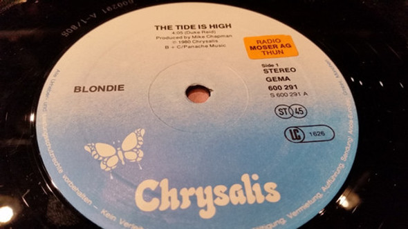 Blondie The Tide Is High Vinilo Maxi Impecable Germany 1980 1