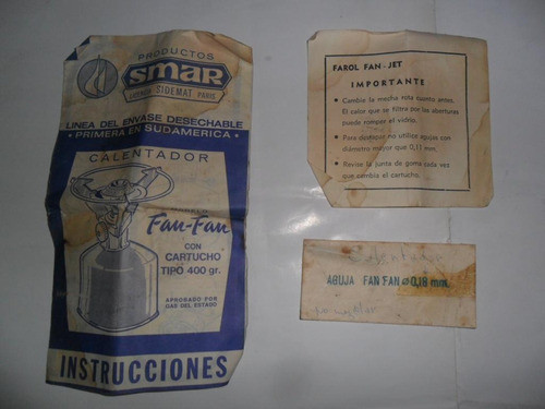 Calentador Fan Fan Smar Sidemat Aguja 0,18 Mm Publicidad 0