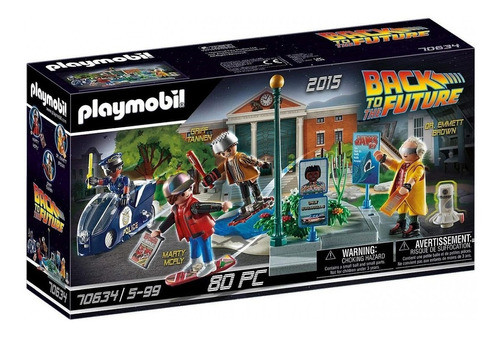 Playmobil Volver Al Futuro 80 Pzs +5 70634 Febo 0