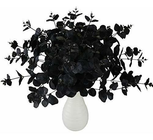 Greentime - Ramo De Tallos De Eucalipto Artificiales De Flor 0