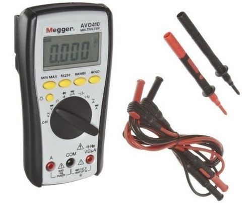 Megger Avo410us Multimetro Digital 1000 V Voltaje 750 V Ac 0