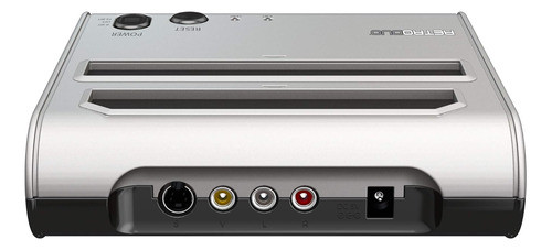 Consola De Videojuego Retro-bit Retro Duo Doble, Plata/negro 1