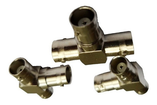 Adaptador Conector Bnc En T 3 Hembras 0
