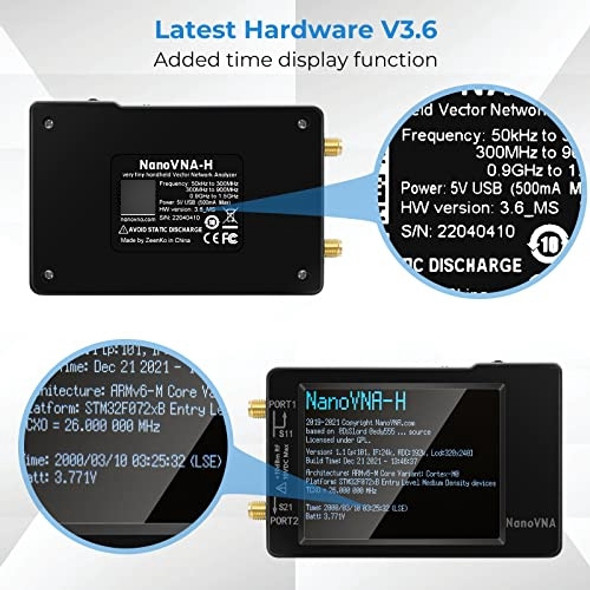 Analizador Red Vectorial 10 Khz -1.5 Ghz Versión Hw 3.6 1