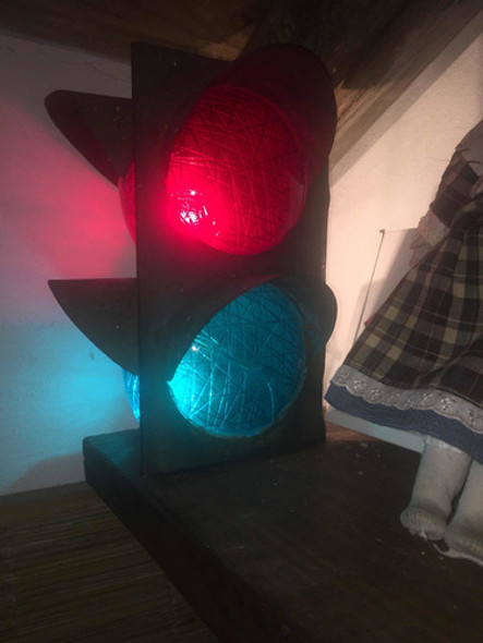 Semáforo Antiguo De Tren De Chapa Boliche Decoracion 1 Semáforo Antiguo De Tren De Chapa Boliche Decoracion 1