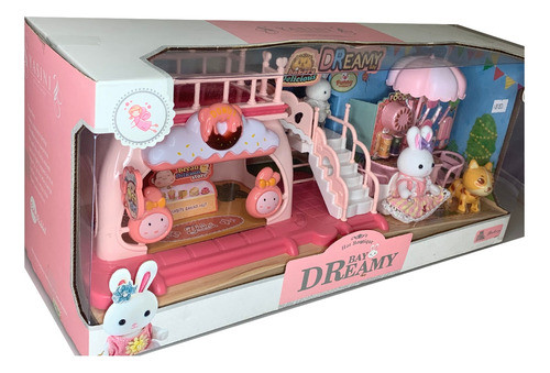 Conejitos Families Tienda De Dulces Miniatura Coleccionable 0
